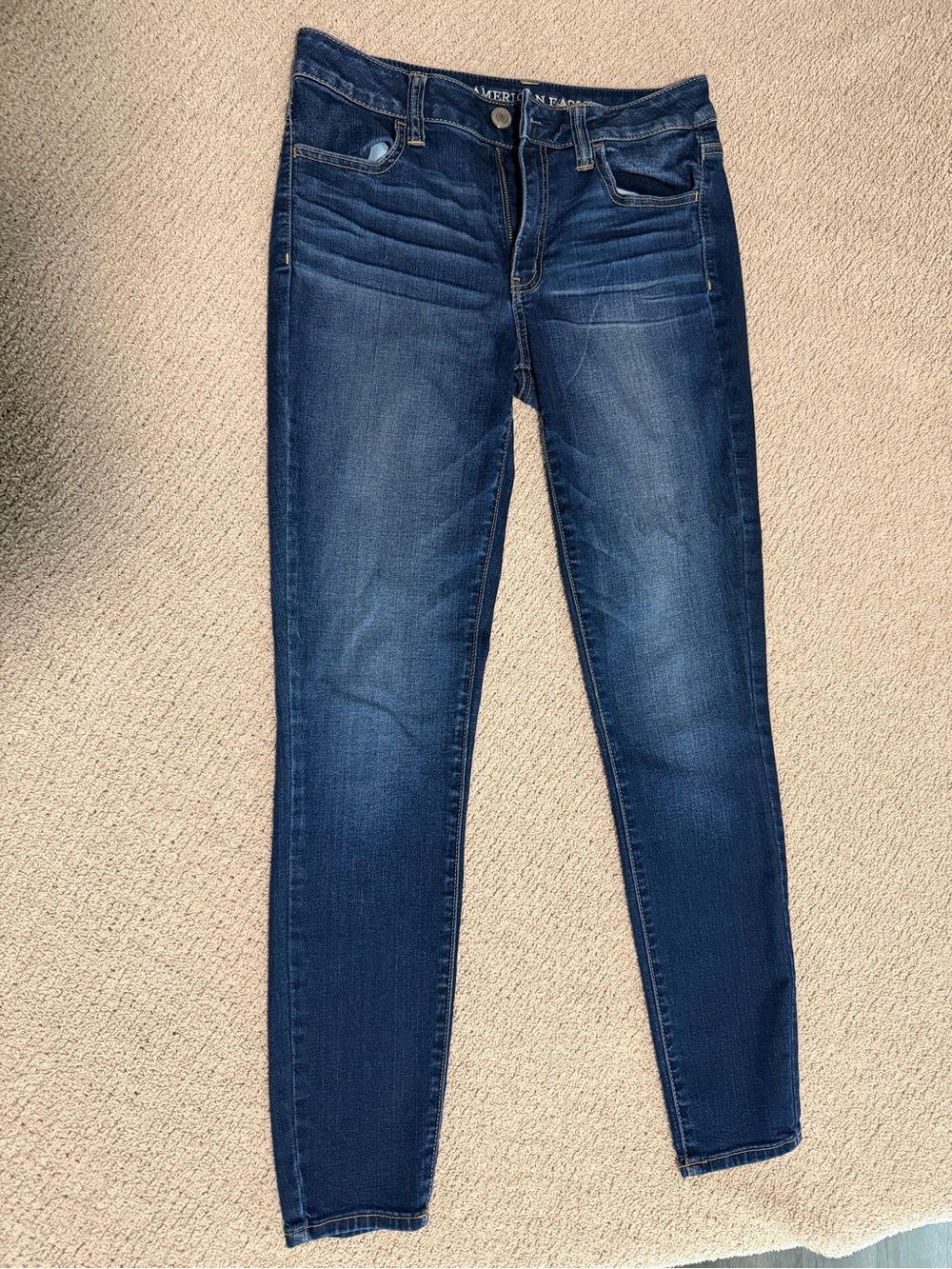 American Eagle Outfitters Dark Indigo Skinny Jeans